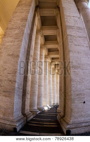 italy, rome, st. peters basilica. view from outside