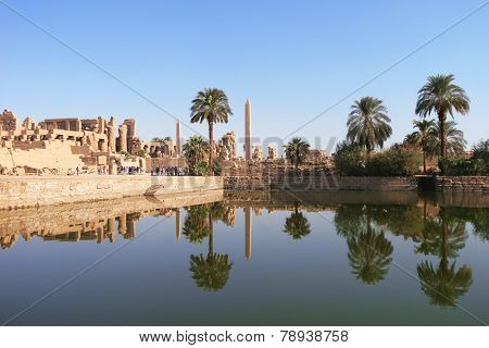Karnak, Temple Complex In Luxor, Egypt