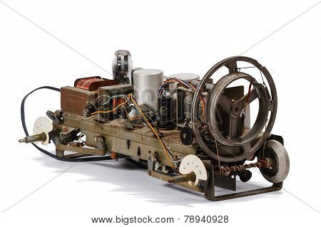 Part Of Old Radio Receiver