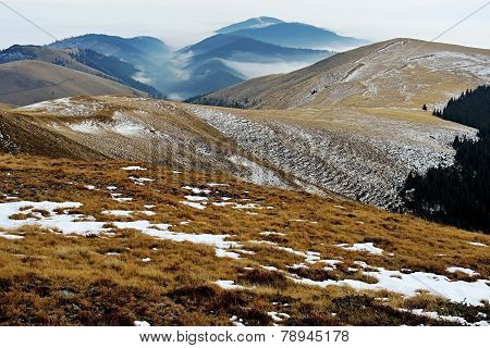 Powdered hills