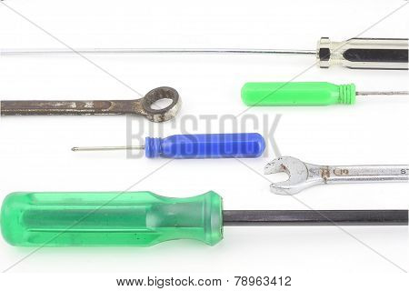 Screwdriver And Wrench