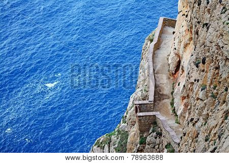 Walkway By The Sea