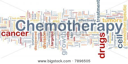 Medical Chemotherapy Background Concept