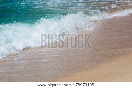 Green Water And Seaspray