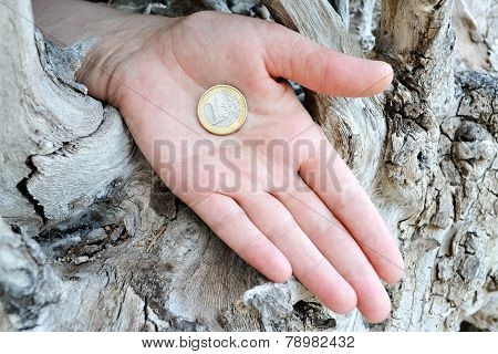 Coin In Hand