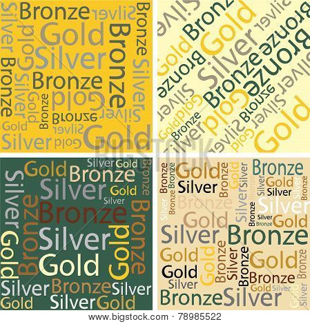 Words Of Gold, Silver And Bronze