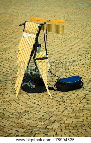 Music Wind Instrument, Pan Flute Outdoor