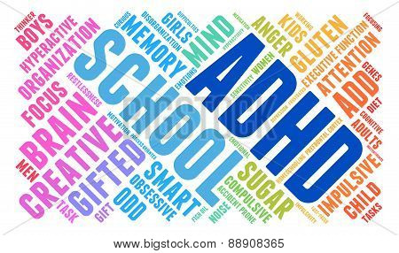 ADHD Word Cloud