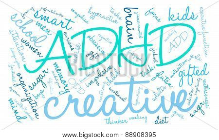 ADHD Word Cloud