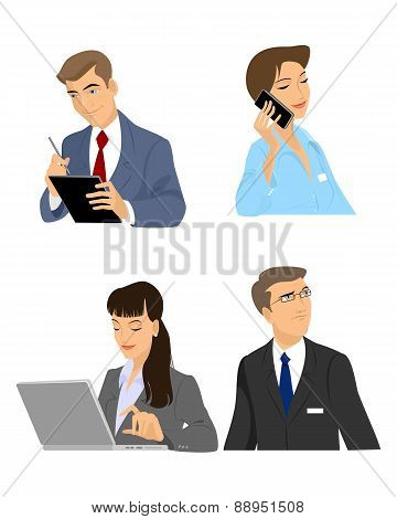 Set Of Four Managers