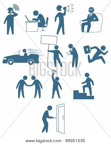 Businessmen Figures Set
