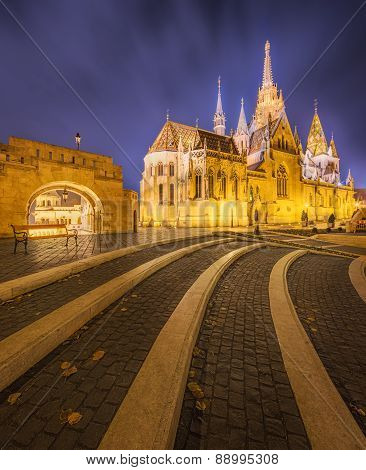 Fishermen's bastion in Budapest, Hungary