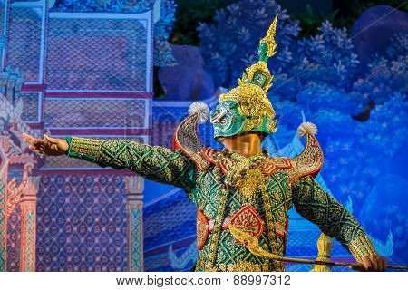 Khon - Thai Traditional Mask Dance