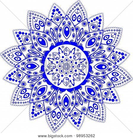 Mandala. Round Ornament Pattern.eps