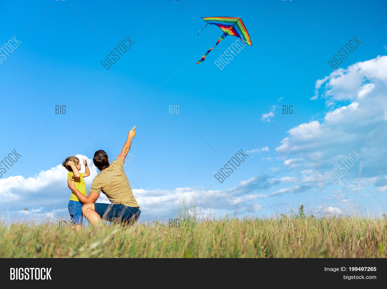 Look This Flying Kite Image & Photo (Free Trial) Bigstock