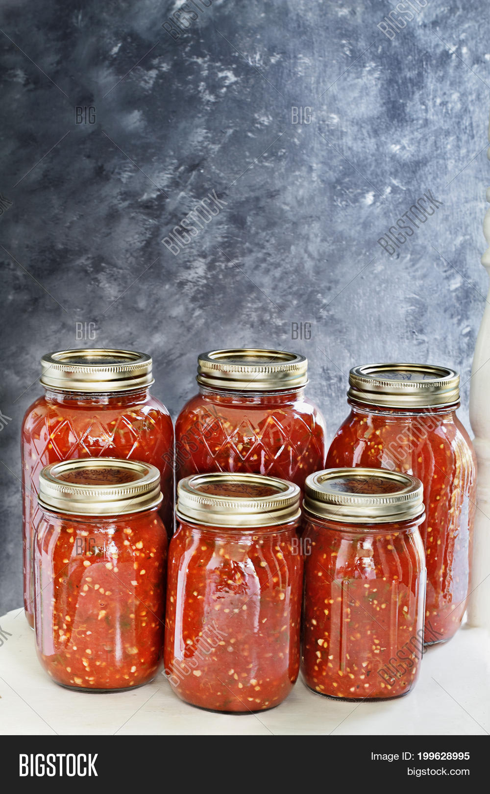 Mason jars canned image photo free trial bigstock