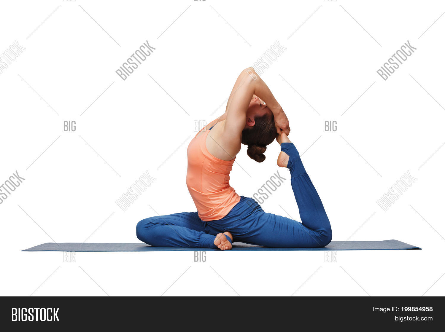 Ashtanga Yoga Pigeon Pose Ashtanga Yoga Pigeon Pose