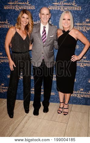 LOS ANGELES - AUG 1:  Lori Loughlin, William J. Abbott, Michelle Vicary at the 