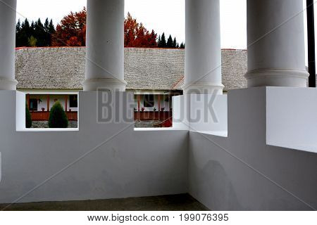 Church of Cheia Monastery, Prahova. Romanian Orthodox complex