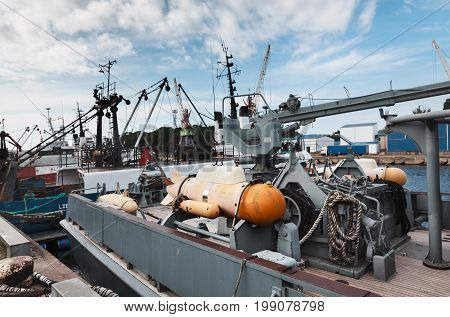 Port Of Liepaja, Latvia