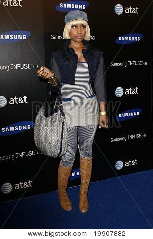 Los Angeles 12. Mai: Nicki Minaj Ankunft bei der Samsung Infusion 4G für at&t-Launch-Event bei Milch 