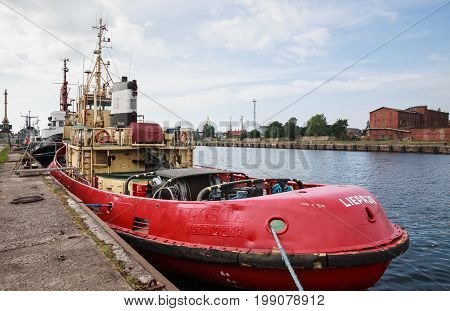 Port Of Liepaja, Latvia