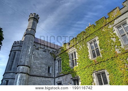 GALWAY IRELAND - JUNE 2 2017 - The National University of Ireland in Galway.