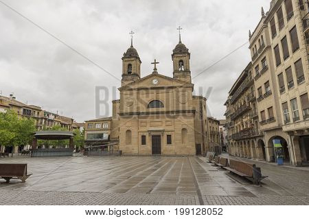 The Town Of Estella In Navarre, Spain