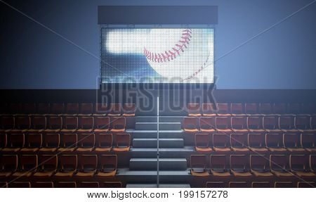 Sports Stadium Scoreboard