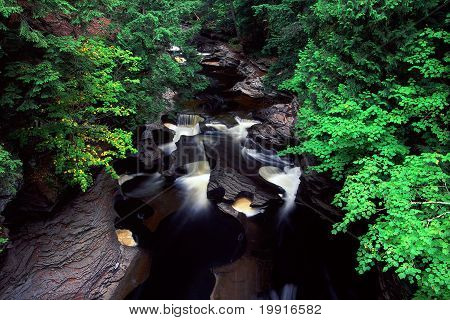 Presque Isle fiume - Michigan
