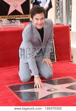 LOS ANGELES - JUL 26:  Jason Bateman Walk of Fame honors Jason Bateman on July 26, 2017 in Hollywood, CA                