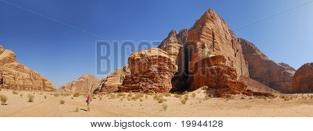 Vadi Ram - Jordan. Panorama