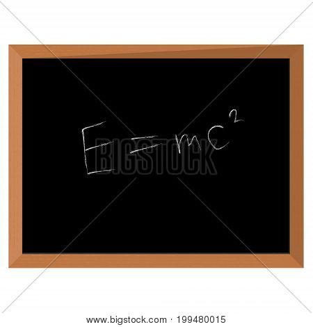 Mathematics On Chalkboard
