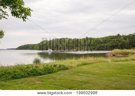 A Lake Near Panmure Island On Pei