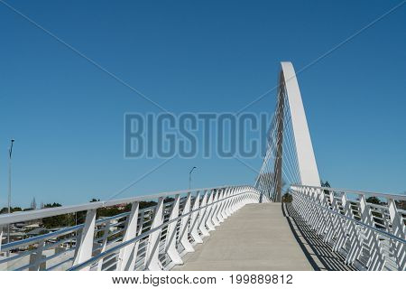 Motorway Over Bridge at Hendon Park in Auckland New Zealand