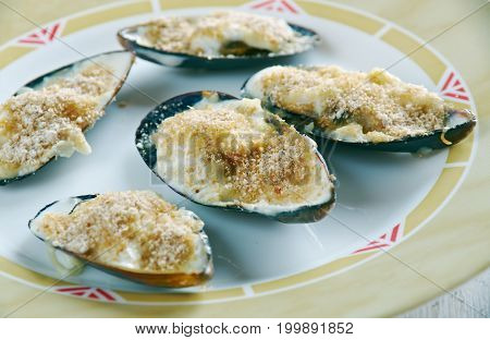 Clams Oreganata