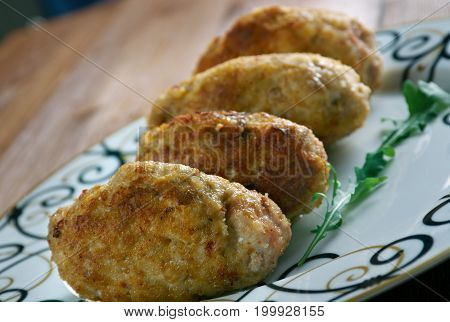 Kadinbudu Kofte - Turkish traditional Food. close up meal