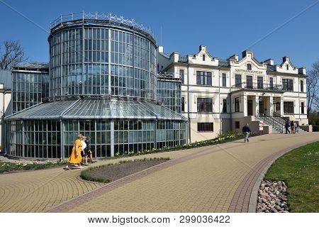 Kretinga, Lithuania - April 26: Kretinga Museum On April 26, 2019 In Kretinga, Lithuania. Kretinga M
