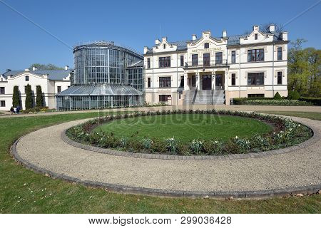Kretinga, Lithuania - April 26: Kretinga Museum On April 26, 2019 In Kretinga, Lithuania. Kretinga M