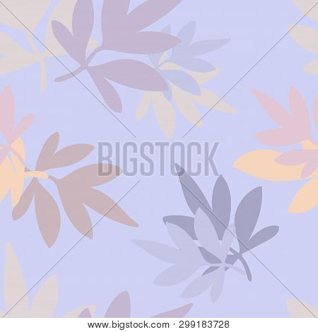 Seamless Pattern Can Be Used For Pattern Fills, Web Page Background, Surface Textures.foliate Patter