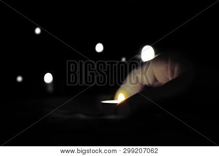 Memorial Day International Holocaust Remembrance Day The Candle Burns