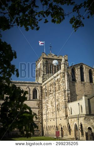Hexham, Northumberland, United Kingdom, 9th May 2016, Hexham Abbey