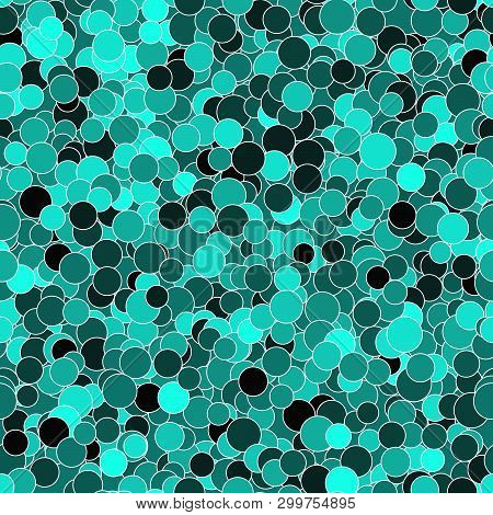 Vector Minimalist Pattern With Chaotic Scattered Shapes, Spots