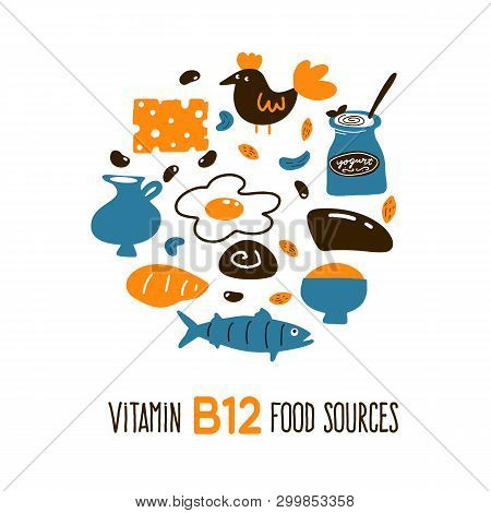 Vitamin B 12 Vector Vector Photo Free Trial Bigstock 2,283 vitamin b cartoons on gograph. bigstock
