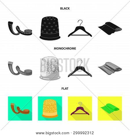 Vector Illustration Of Craft And Handcraft Logo. Set Of Craft And Industry Stock Vector Illustration