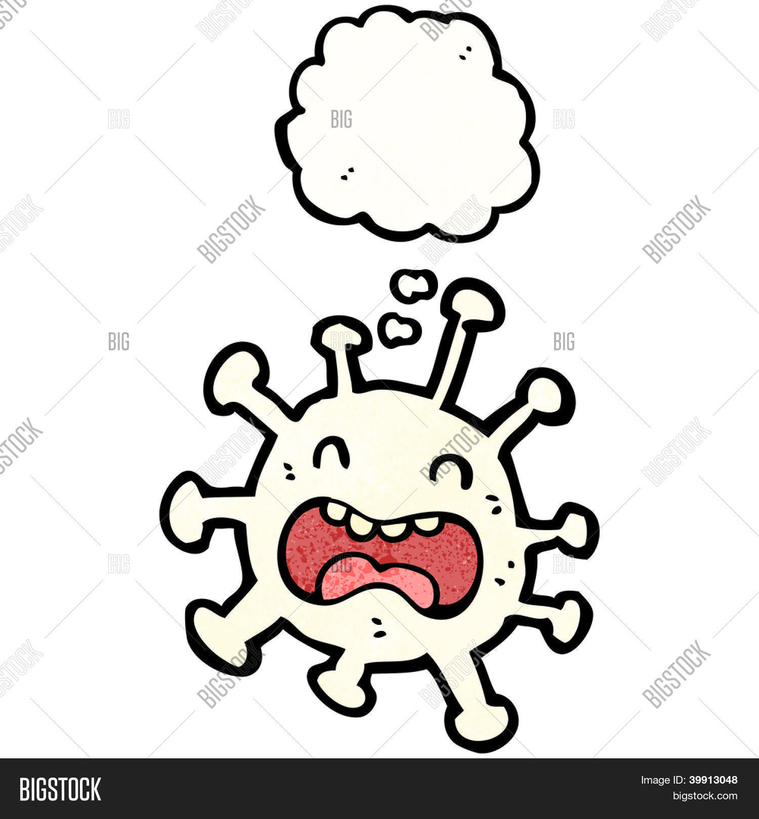 Cartoon Antibody Vector & Photo Bigstock