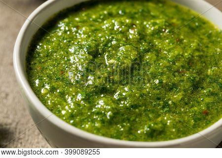 Homemade Middle Eastern Zhoug Sauce
