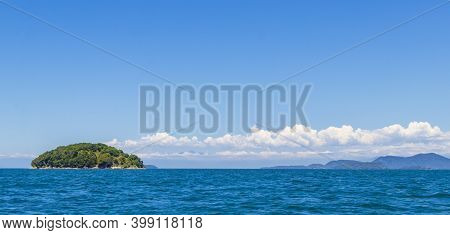 Panorama Of Tropical Islands Ilha Grande Angra Dos Reis Brazil.