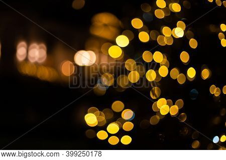 Fairy Lights For Christimas As Illuminated Decoration For Christmas Tree Or As Festive Lights On The