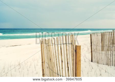 Blød impressionistisk strand Scene